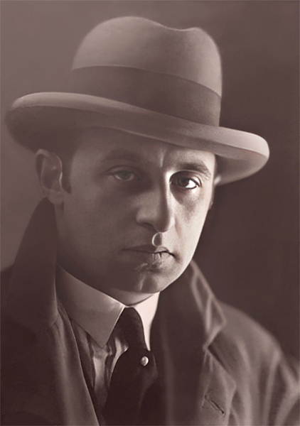 Josef A. Katzel in Berlin, April 1928 (Fotograf: G. Klemm)