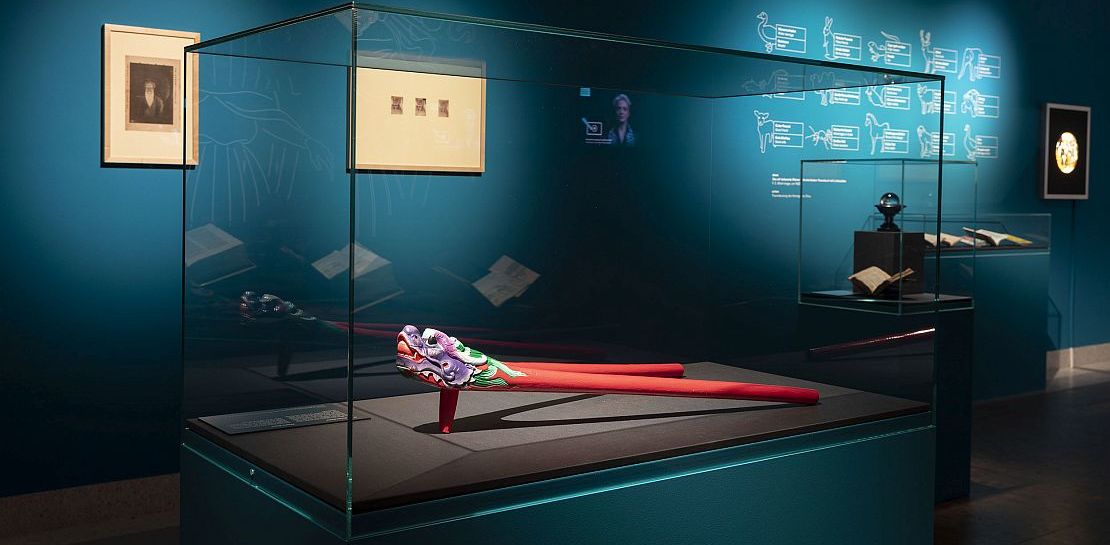 Phönix-Griffel, Mönche des Bisia Tempels, Yi Lan, Taiwan, nach 1945. Toucheng, Lanyang Museum