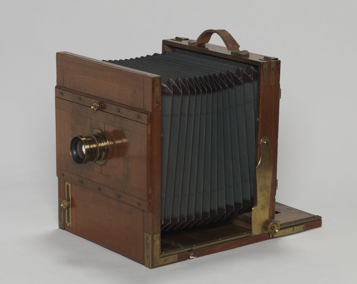 Eine Plattenkamera vom Ende des 19. Jahrhunderts