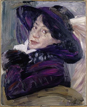 Lovis Lovis Corinth, Bildnis Charlotte Berend-Corinth, 1912, Nürnberg, Germanisches Nationalmuseum, Leihgabe der Stadt Nürnberg