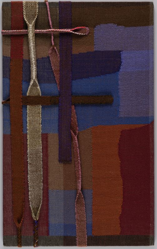 Else Bechteler-Moses: Textilcollage I, 1977, © Nachlass Else Bechteler-Moses