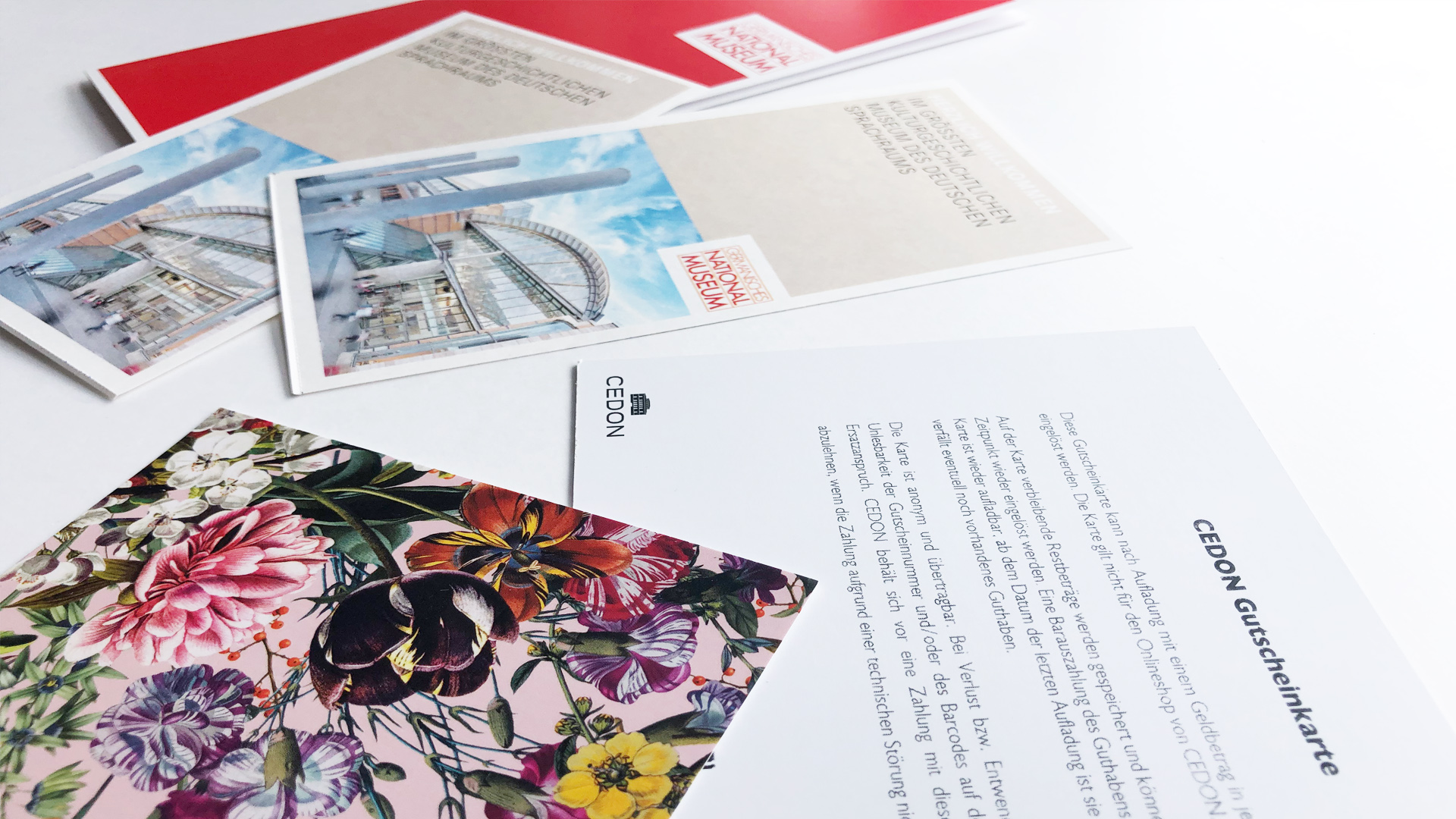 Eintrittskarten für das GNM und Museumsshop-Gutschein Eintrittskarten für das GNM und Museumsshop-Gutschein