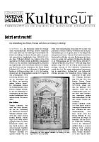 Kulturgut des Germanischen Nationalmuseums Ausgabe 3 aus dem Jahr 2022