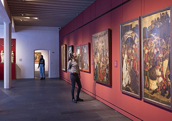 Einblick in die neue Dauerausstellung im Refektorium